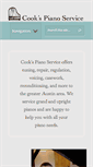 Mobile Screenshot of cookspianoservice.com