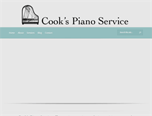 Tablet Screenshot of cookspianoservice.com